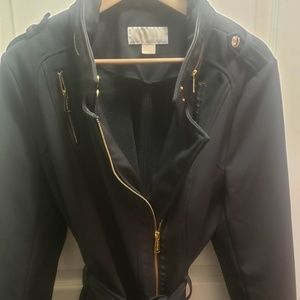 Michael Kors Black Trench